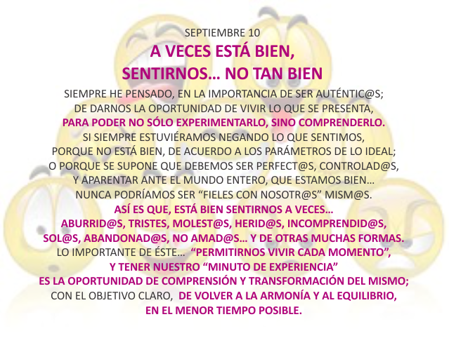 ¿Que hacer...cuando nos sentimos mal de ánimo?